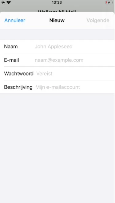 E-mail instellen op telefoon website laten maken eindhoven Nieuw mailaccount website laten maken eindhoven